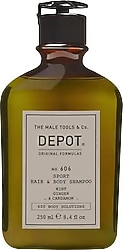 Depot No. 606 Sport Erkekler için 250 ml Saç ve Vücut Şampuanı