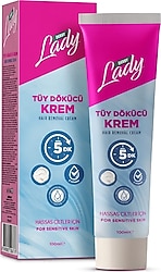 Derby Lady Hassas Ciltler için Tüy Dökücü Krem 100 ml