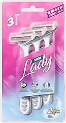 Derby Lady 2 Platinum Kullan At 3'lü Tıraş Bıçağı