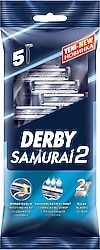 Derby Samurai 2 Kullan At 5'li Tıraş Bıçağı