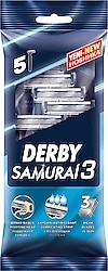 Derby Samurai 3 Kullan At 5'li Tıraş Bıçağı