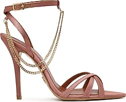 Derimod 26SFD12056F Topuklu Bronz Kadın Sandalet
