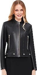 Derimod Sharon 24SGE51751M Kadın Deri Mont