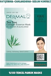 Dermal Çay Ağacı Özlü Kolajen Maskesi 23 gr