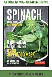 Dermal It's Real Super Gıda Maskesi Ispanak 25 gr