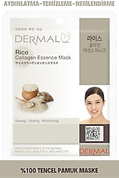 Dermal Pirinç Özlü Kolajen Maskesi 23 gr