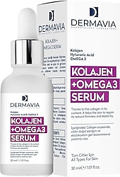 Dermavia Kolajen & Omega3 Kırışıklık Karşıtı Yüz Serumu 30 ml