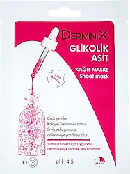 Derminix Glikolik Asit Kağıt Maske