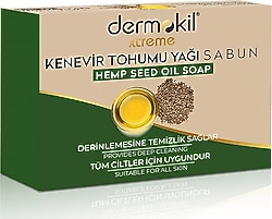 Dermokil Kenevir Tohumu Yağı Doğal Katı Sabun 100 gr