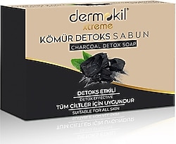 Dermokil Kömür Detoks Doğal Katı Sabun 100 gr
