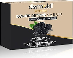 Dermokil Kömürlü Detoks Doğal Katı Sabun 100 gr 3 Adet