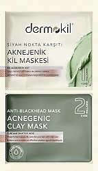 Dermokil Siyah Nokta Karşıtı 2x7.5 ml Kil Maskesi
