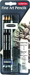 Derwent Fine Art Sketching Mixed Media Başlangıç Seti