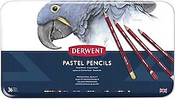 Derwent Metal Kutulu 36'lı Pastel Kalem Seti