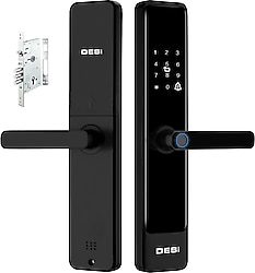 Desi QUiC Q016 Parmak İzli ve Mekanik Akıllı Kapı Kilidi