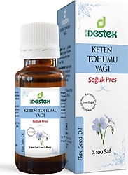 Destek Keten Tohumu Yağı 50 ml
