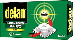 Detan Hamam Böceği Yemi Max 6'lı