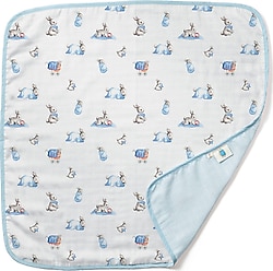 Deux Lapins Çift Kat Bebe Lapin 65x65 cm Müslin Bebek Battaniyesi