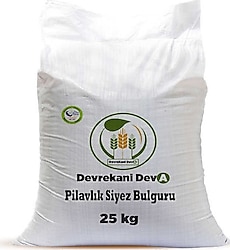 Devrekani Deva Pilavlık Siyez Bulguru 25 kg
