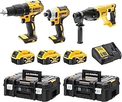 Dewalt DCK369M3T 3 Akülü 4 Ah Elektrikli El Aletleri Seti