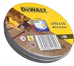 Dewalt DT3506 115x1 mm 10'lu Inox Kesici Disk