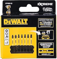 Dewalt DT70819 Flextorq 57 mm 7 Parça Vidalama Uç Seti