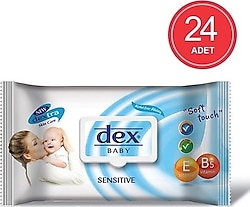 Dex Baby Sensitive 72 Yaprak 24'lü Paket Islak Mendil