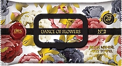 Dex Luxury Dance Of Flowers 50 Yaprak Islak Mendil