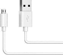 Dexim DAKSC0011-W 1 m Micro USB Data ve Şarj Kablosu Beyaz