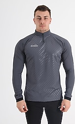 Diadora Elite Antrasit Erkek Eşofmanı Üstü