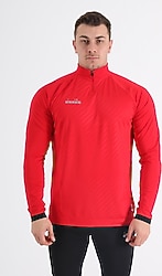 Diadora Elite Kırmızı Erkek Eşofmanı Üstü