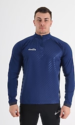 Diadora Elite Lacivert Erkek Eşofmanı Üstü