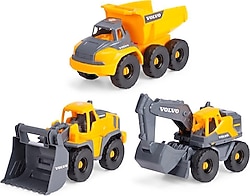 Dickie Volvo İnşaat Araçları Seti 203725007