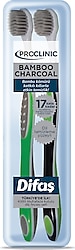 Difaş Proclinic Bamboo Charcoal 2'li Diş Fırçası
