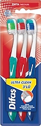Difaş Ultra Clean 3'lü Diş Fırçası