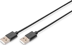 Digitus AK-300100-030-S 3 m İki Ucu Erkek USB Kablo