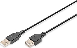 Digitus AK-300200-018-S 1.8 m USB Uzatma Kablosu