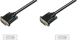 Digitus Ak-320108-020-S 2 m DVI Kablo