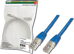 Digitus DK-1511-010 UTP 1 m Mavi CAT5E Patch Kablo