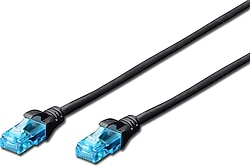 Digitus DK-1511-050 UTP 5 m Siyah CAT5 Patch Kablo