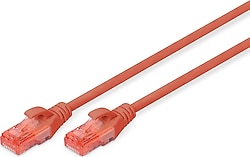 Digitus DK-1511-100 UTP 10 m Kırmızı CAT5E Patch Kablo