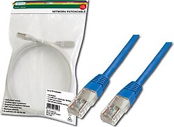 Digitus DK-1511-100 UTP 10 m Mavi CAT5E Patch Kablo