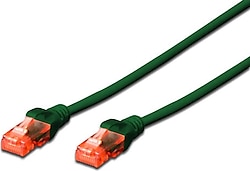 Digitus DK-1617-0025 U-UTP 0.25 m Yeşil CAT6 Patch Kablo