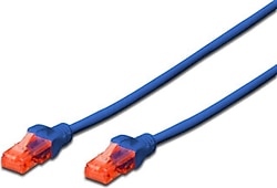 Digitus DK-1617-020 U-UTP 2 m Mavi CAT6 Patch Kablo