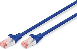 Digitus DK-1644-0025 S-FTP 0.25 m Mavi CAT6 Patch Kablo