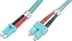 Digitus DK-2532-01/3 OM3 1 m Fiber Optik Patch Kablo
