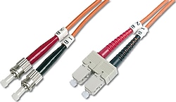 Digitus DK-2612-10 OM1 10 m Fiber Optik Patch Kablo