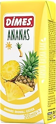 Dimes Ananas Meyve Suyu 200 ml