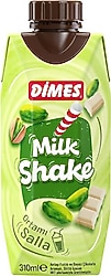Dimes Antep Fıstıklı ve Beyaz Çikolatalı Milkshake 310 ml