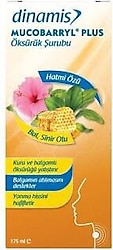 Dinamis Mucobarryl Plus Hatmi Özlu Öksuruk Şurubu 175 ml
